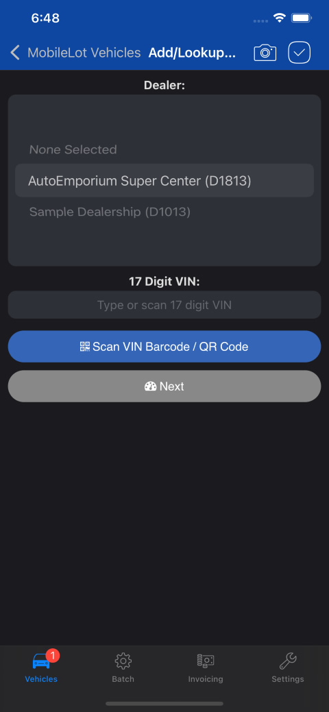 Scan Car Dealer Car and Decode The VIN