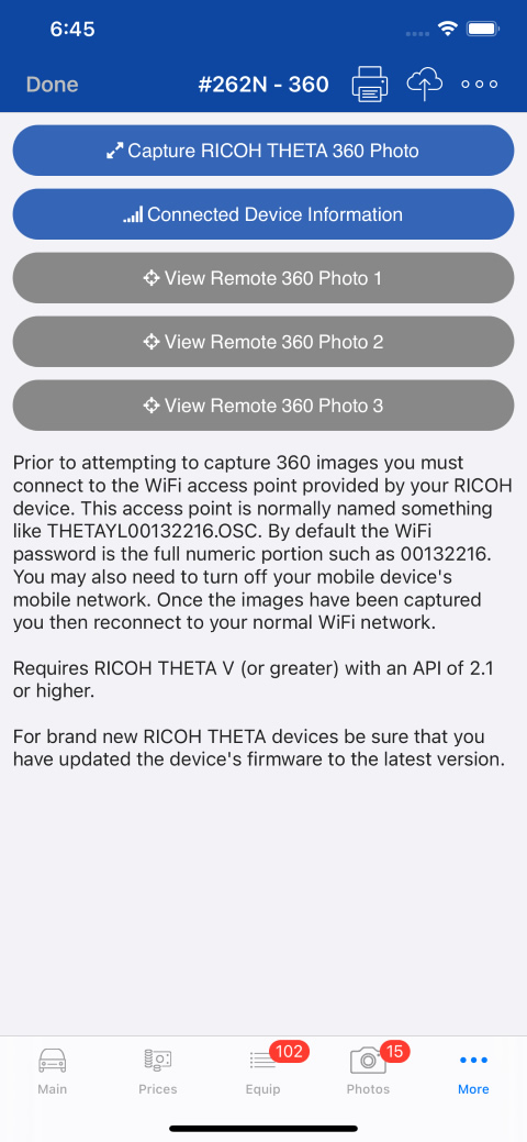 Take 360 Degree Vehicle Pictures